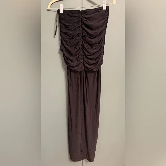 Nwt MICHAEL COSTELLO x REVOLVE Magnolia Maxi Skirt in Black size S - Picture 5 of 6